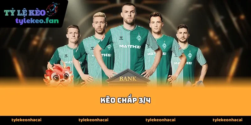 Bản chất quyết liệt của ranh giới một bàn thắng trong kèo chấp 3/4